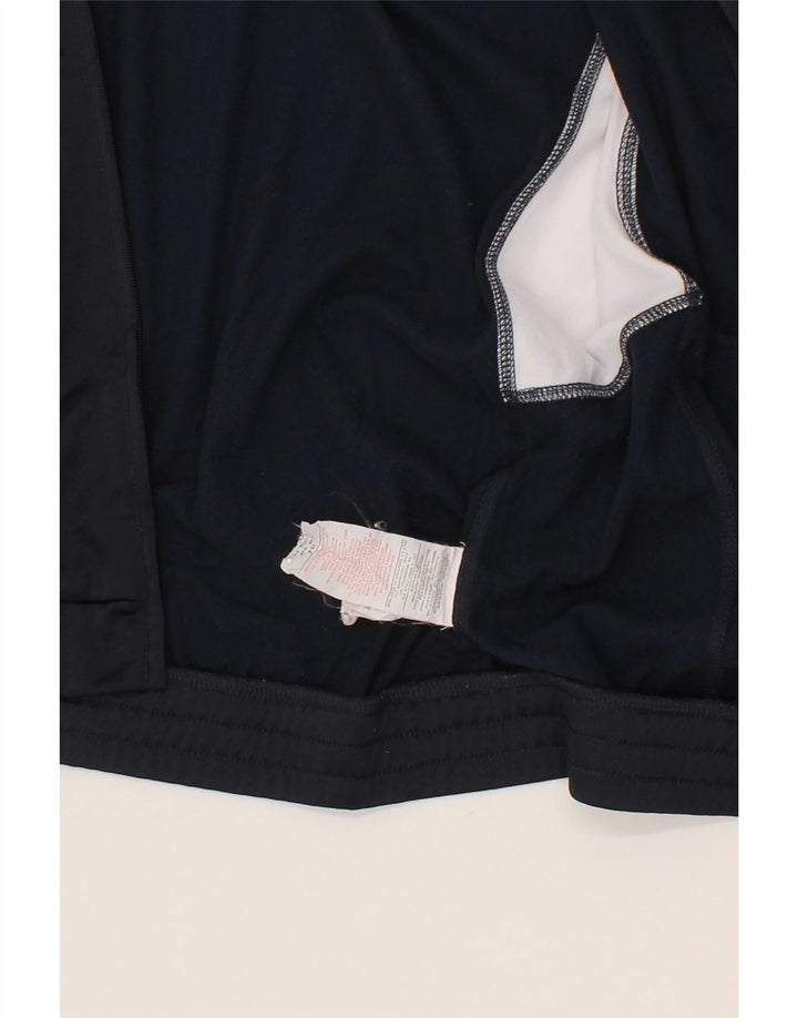 LOTTO Mens Tracksuit Top Jacket UK 36/38 Small Black Colourblock Polyester Vintage Lotto and Second-Hand Lotto from Messina Hembry 