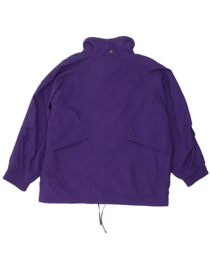 Elho Womens Oversized Windbreaker Jacket EU 38 Medium Purple Polyamide
