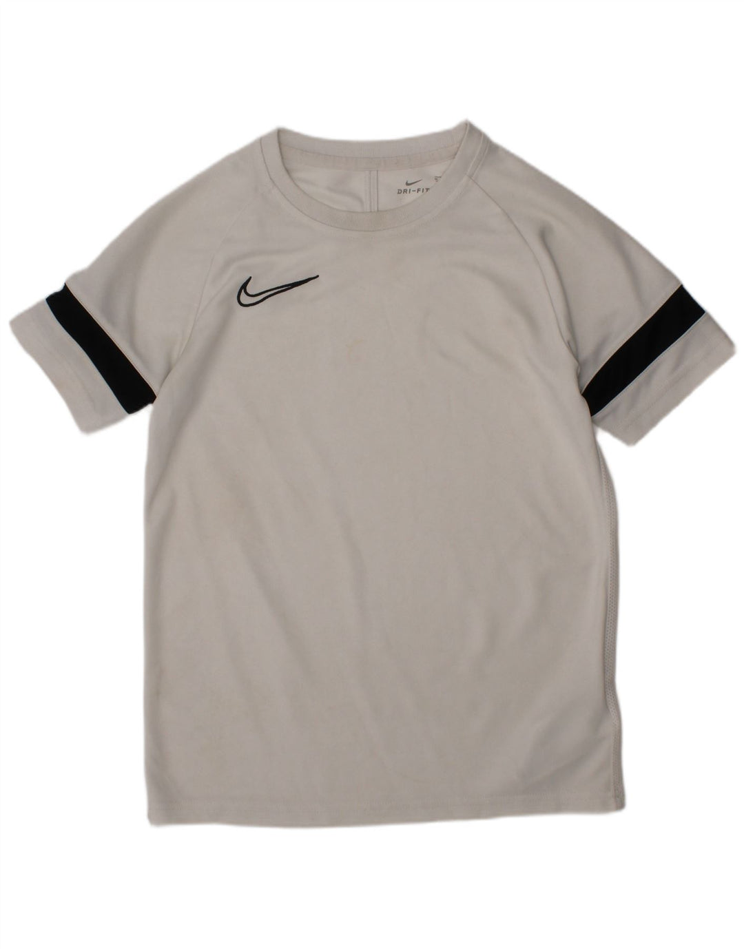 Nike Boys Dri Fit T-Shirt Top 10-11 Years Medium White Polyester
