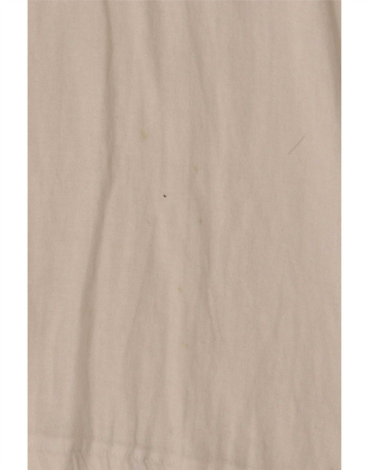 Zara Womens Oversized Blouse Top UK 10 Small White