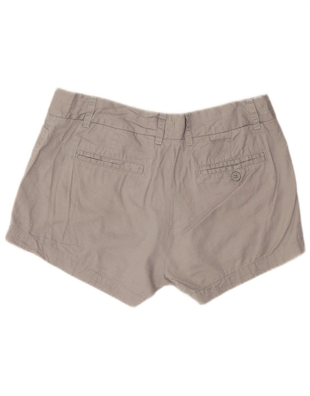 Crew Womens Chino Shorts US 6 Medium W25 Grey Cotton