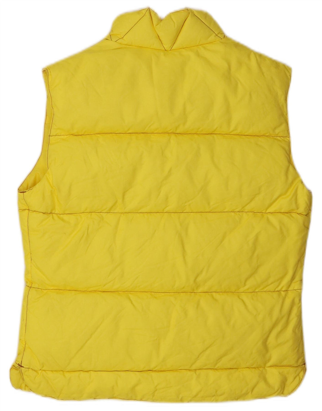 Murphy & Nye Womens Padded Gilet UK 10 Small Yellow Nylon
