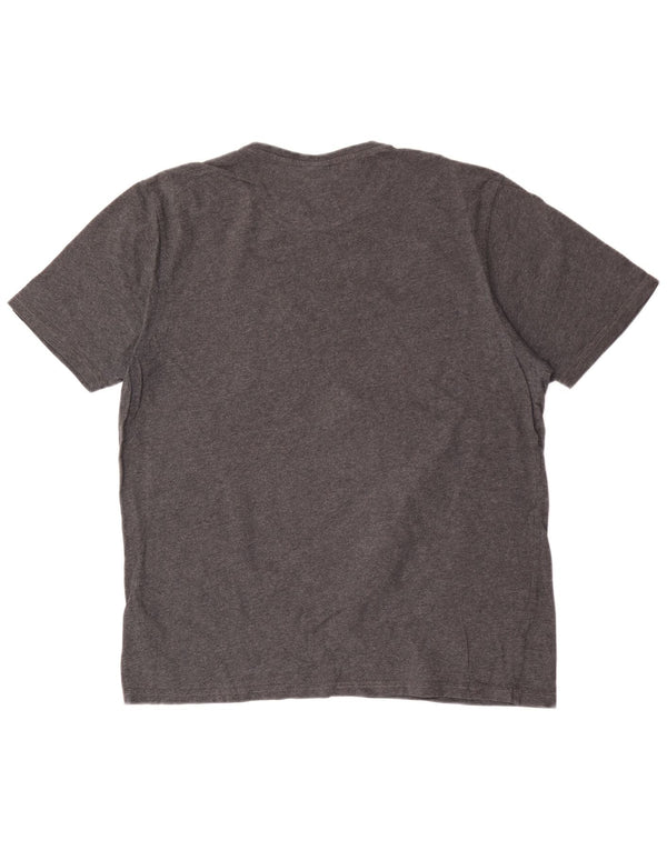 Ellesse Mens T-Shirt Top XL Grey Cotton
