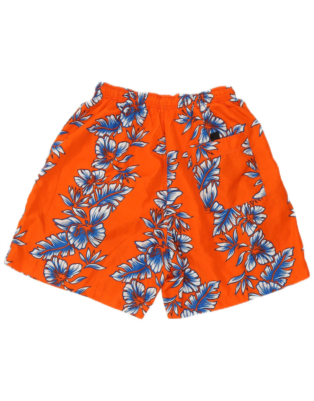 TOMMY HILFIGER Mens Swimming Shorts Medium Orange Floral
