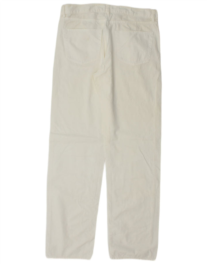 Hugo Boss Mens Straight Jeans W36 L35 White