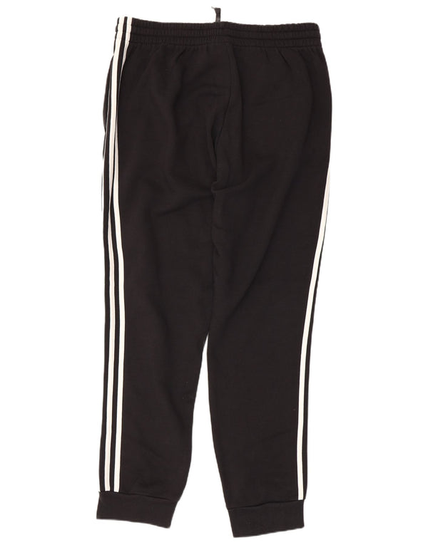 Adidas Mens Tracksuit Trousers Joggers Large  Black Cotton