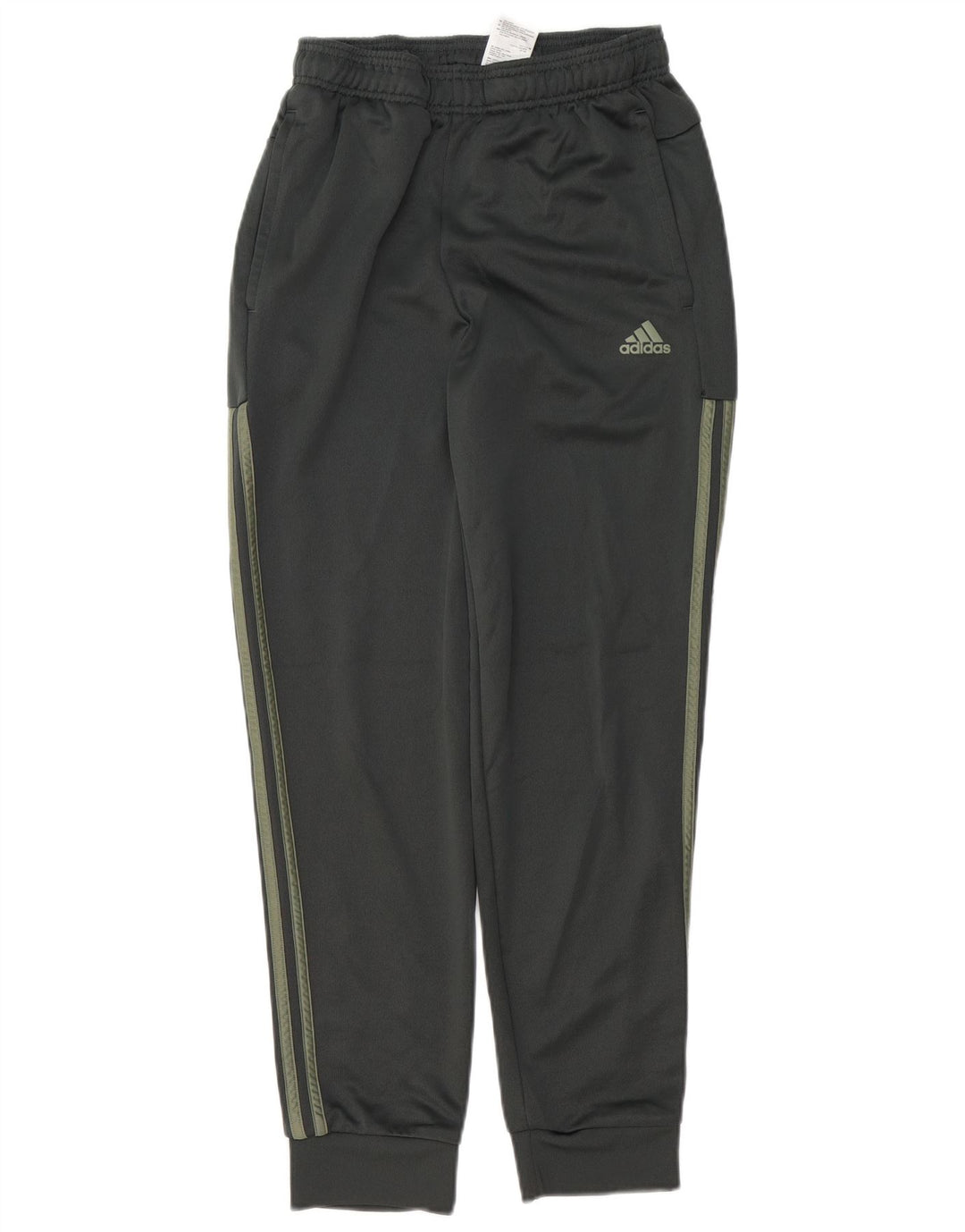 Adidas Mens Tracksuit Trousers Joggers Small  Khaki Polyester