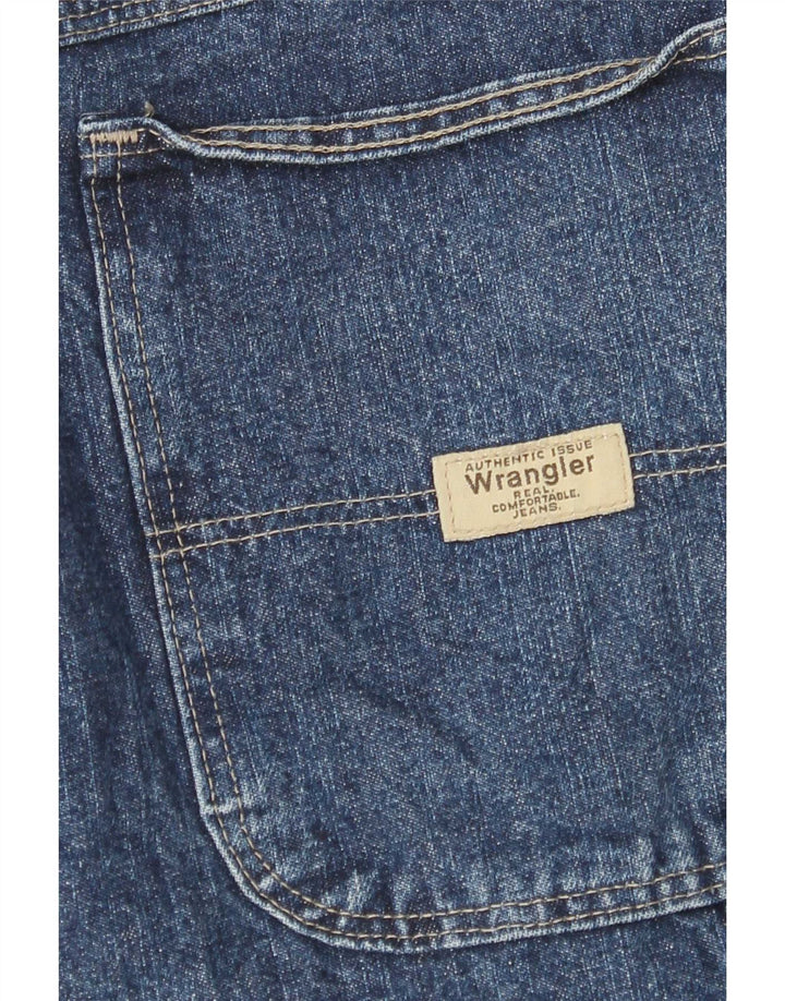 Wrangler Mens Denim Cargo Shorts W42 2XL Blue