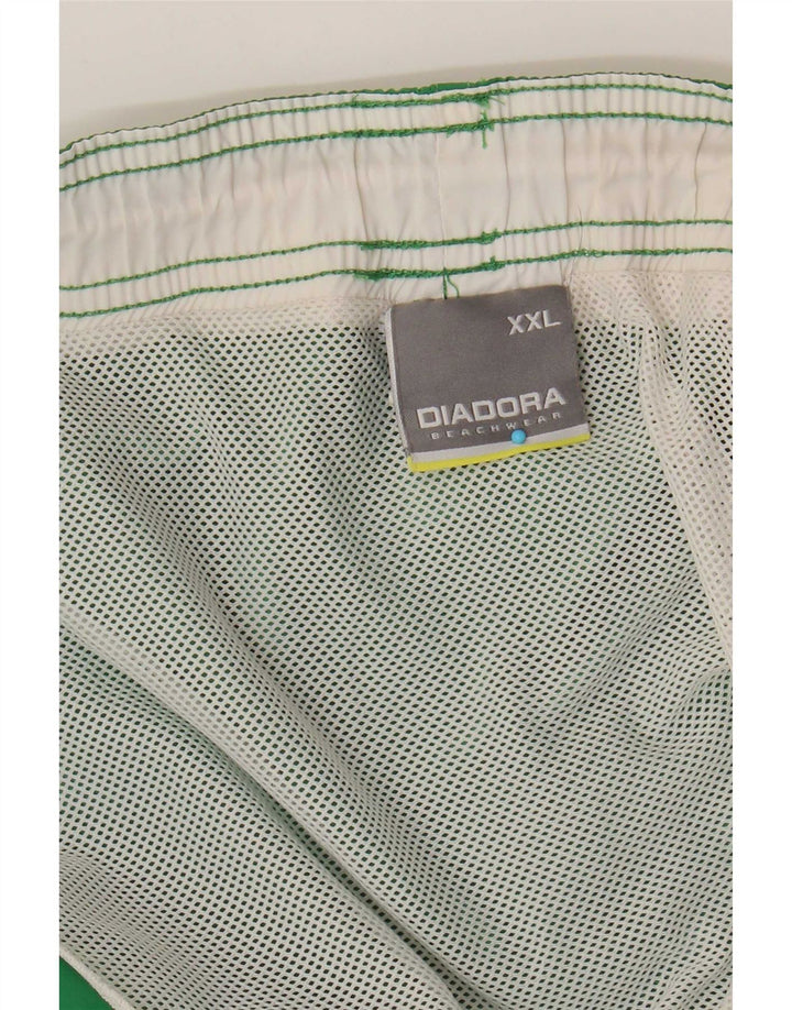 Diadora Mens Swimming Shorts 2XL Green Polyester