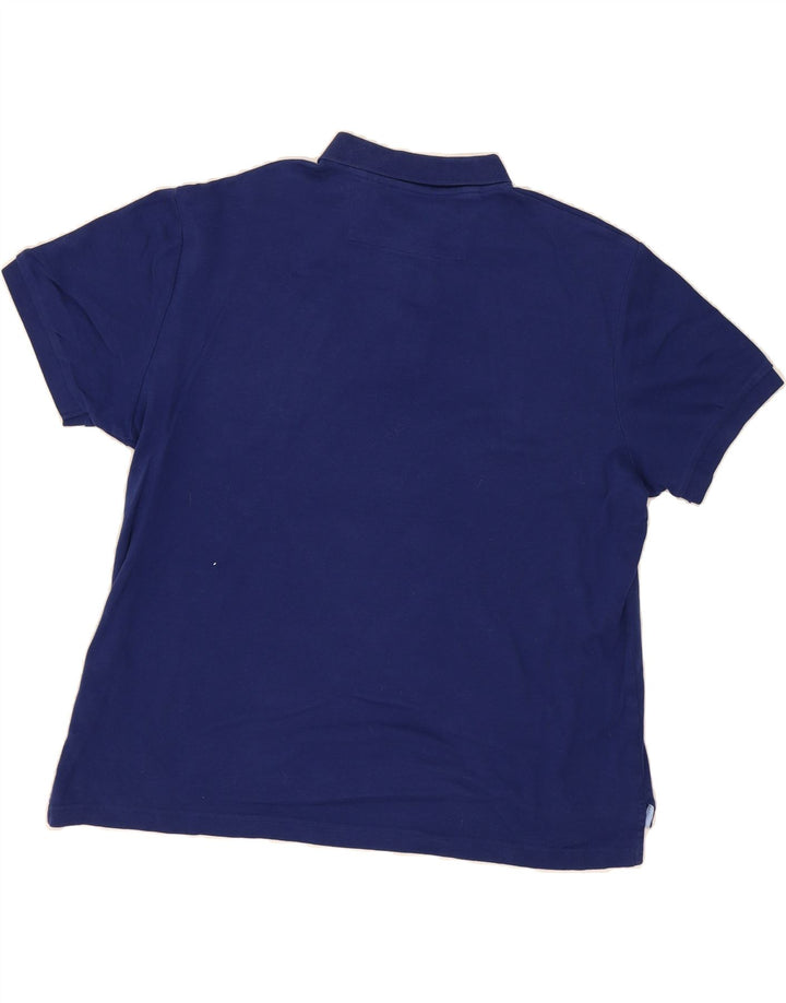 CHAPS Mens Polo Shirt Large Navy Blue Vintage Chaps and Second-Hand Chaps from Messina Hembry 