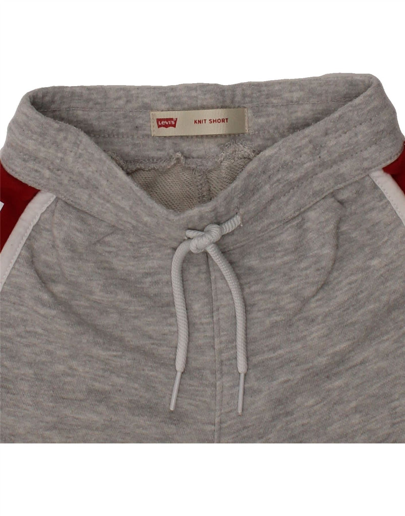 LEVI'S Baby Girls Graphic Sport Shorts 6-9 Months  Grey Colourblock Vintage Levi's and Second-Hand Levi's from Messina Hembry 