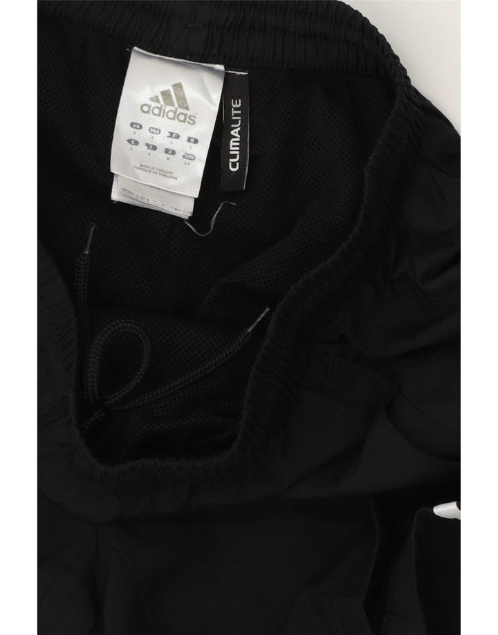 Adidas Mens Climalite Sport Shorts Small Black Colourblock Polyester