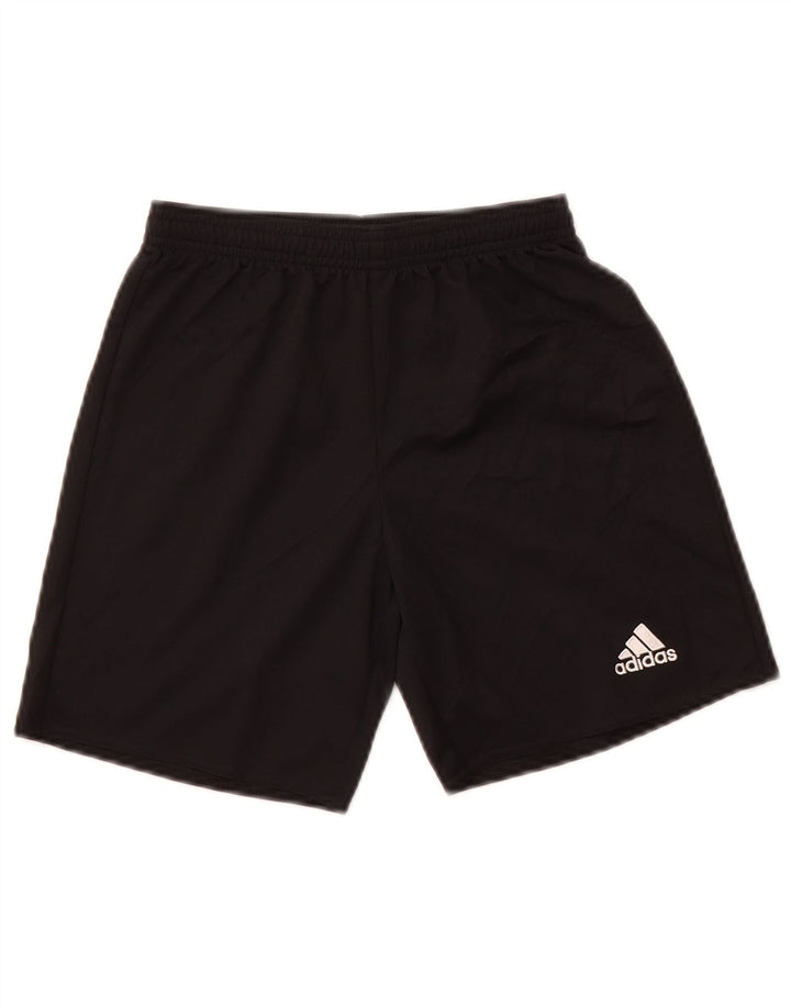 Adidas Boys Climalite Sport Shorts 11-12 Years  Black Polyester