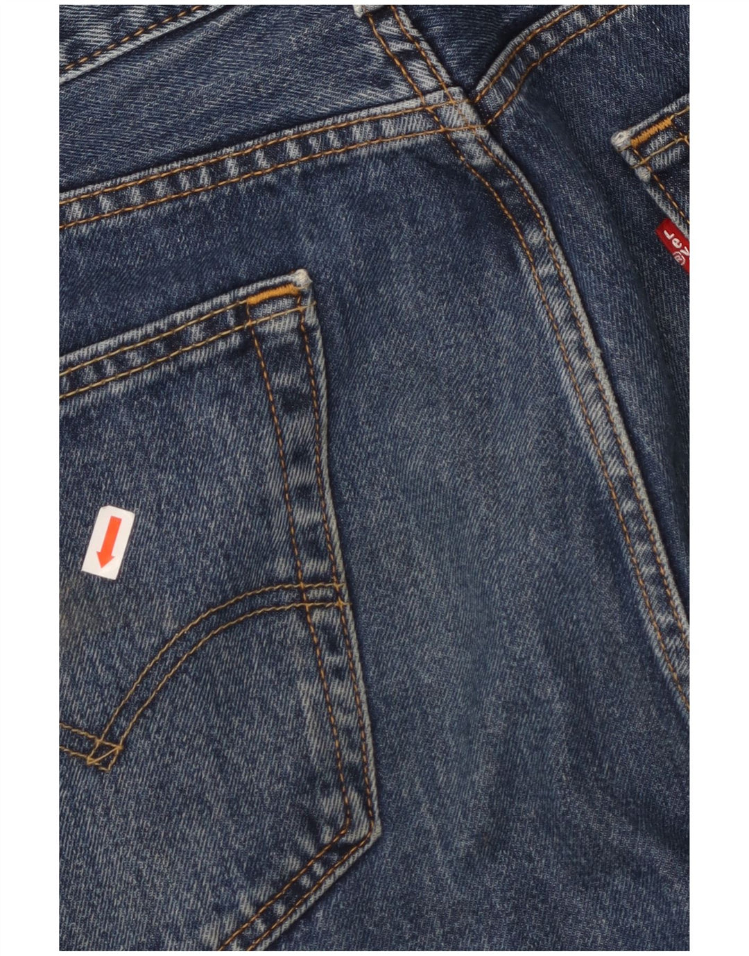 LEVI'S Mens 505 Straight Jeans W36 L32 Blue