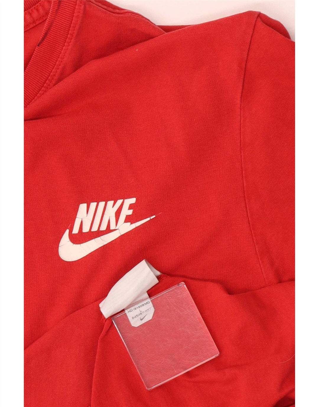 Nike Mens Graphic T-Shirt Top Large Red Cotton