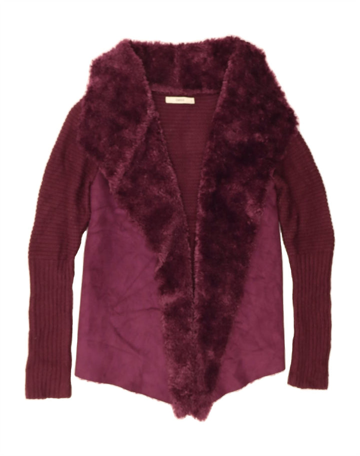OASIS Womens Cardigan Sweater UK 10 Small Purple Vintage Oasis and Second-Hand Oasis from Messina Hembry 