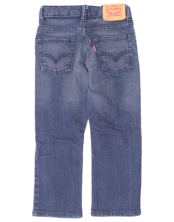 Levi's Boys 511 Slim Jeans 3-4 Years W20 L18 Blue Cotton
