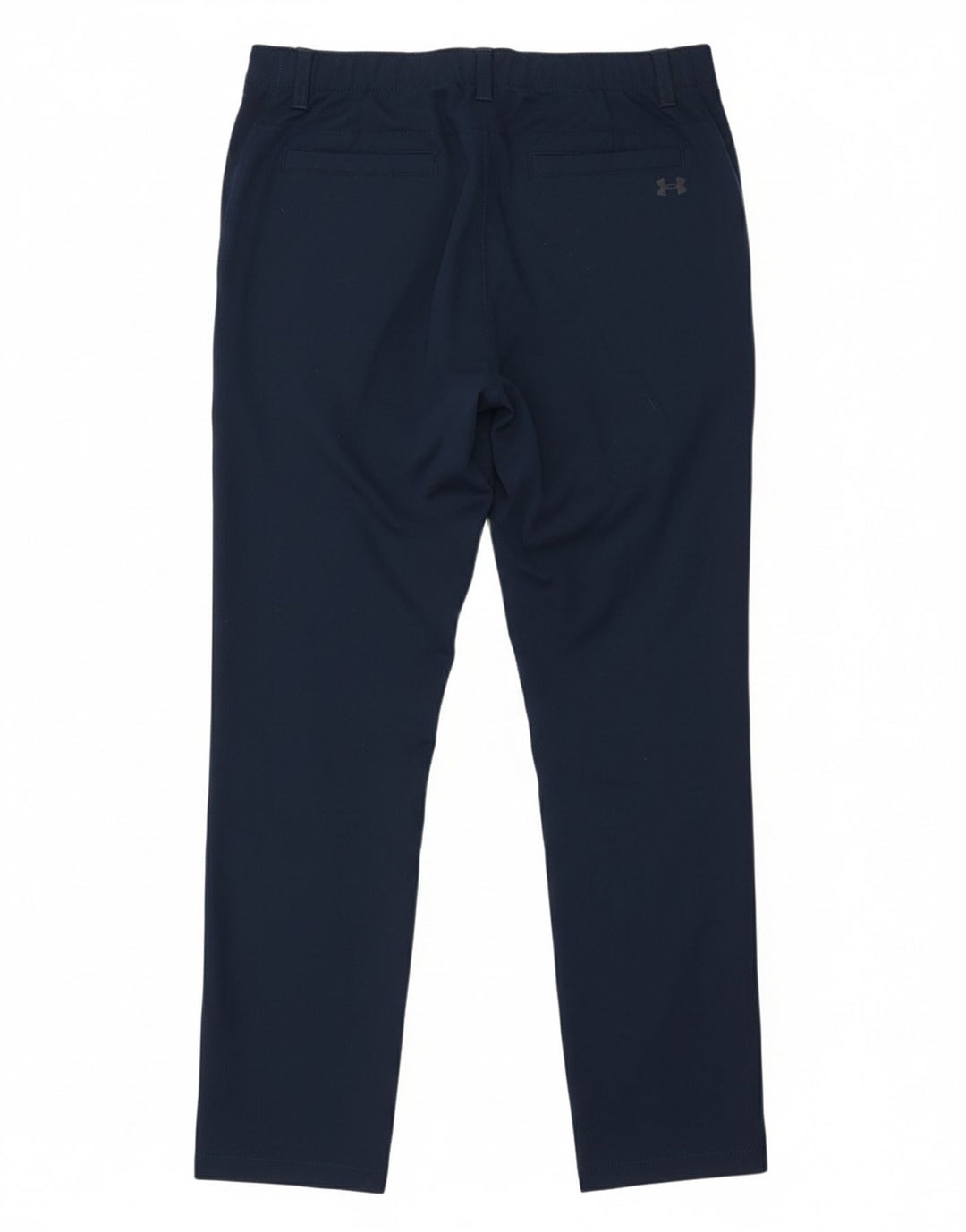 UNDER ARMOUR Boys Slim Casual Trousers 15-16 Years W29 L27 Navy Blue