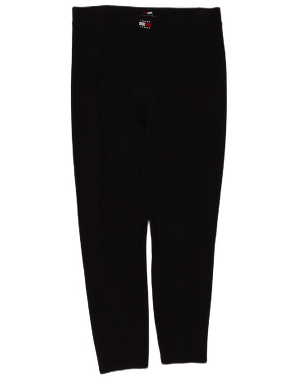Tommy Hilfiger Womens Skinny Casual Trousers XL W36 L26 Black