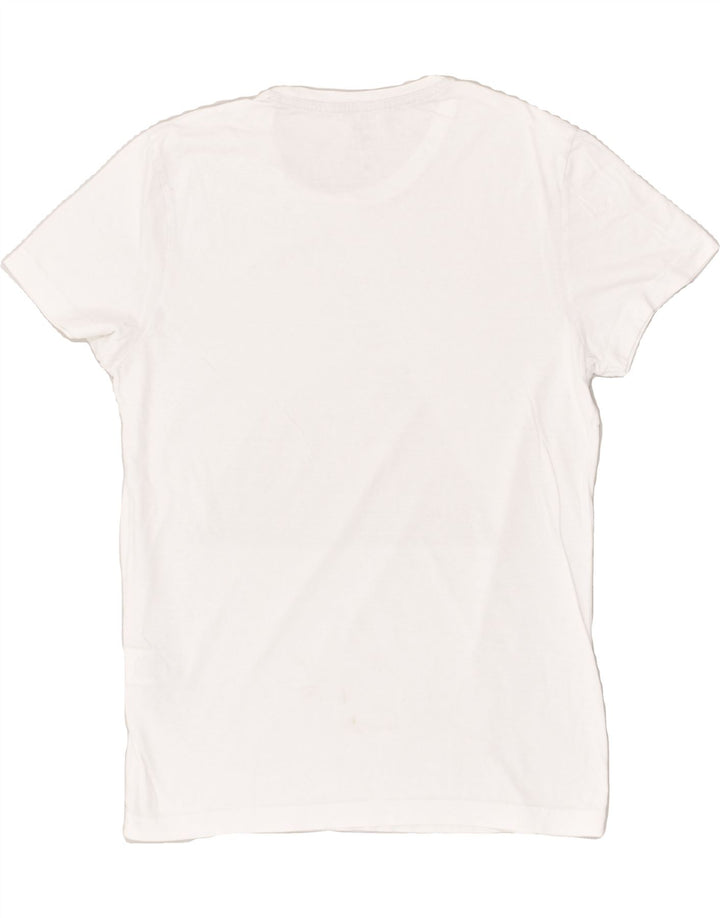 JULES Mens Graphic T-Shirt Top Small White Cotton | Vintage Jules | Thrift | Second-Hand Jules | Used Clothing | Messina Hembry 