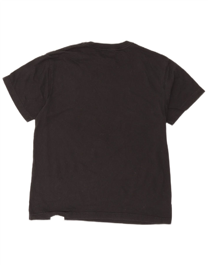Vans Mens T-Shirt Top Medium Black Cotton