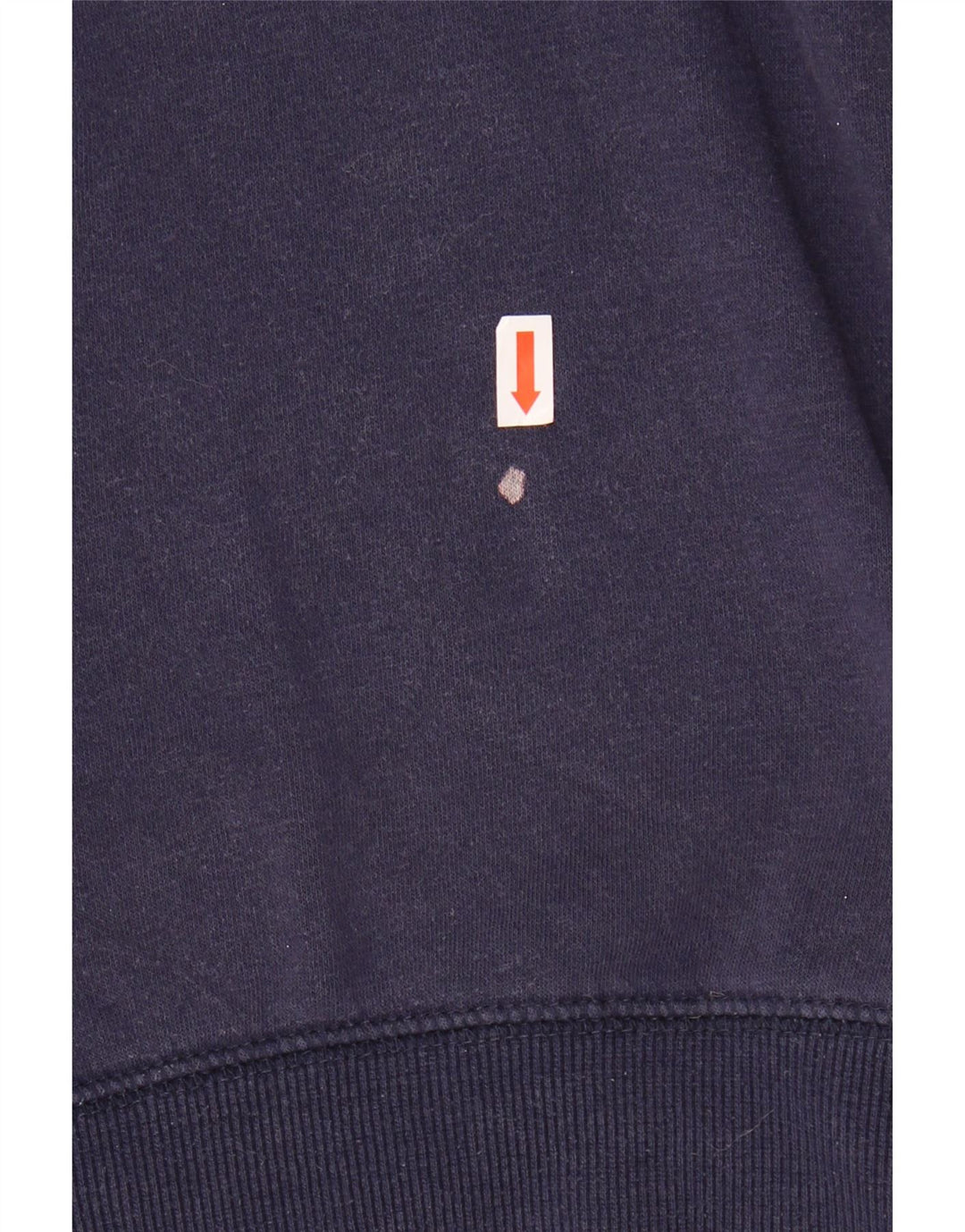 Champion Mens Graphic Sweatshirt Jumper Small Navy Blue Cotton
