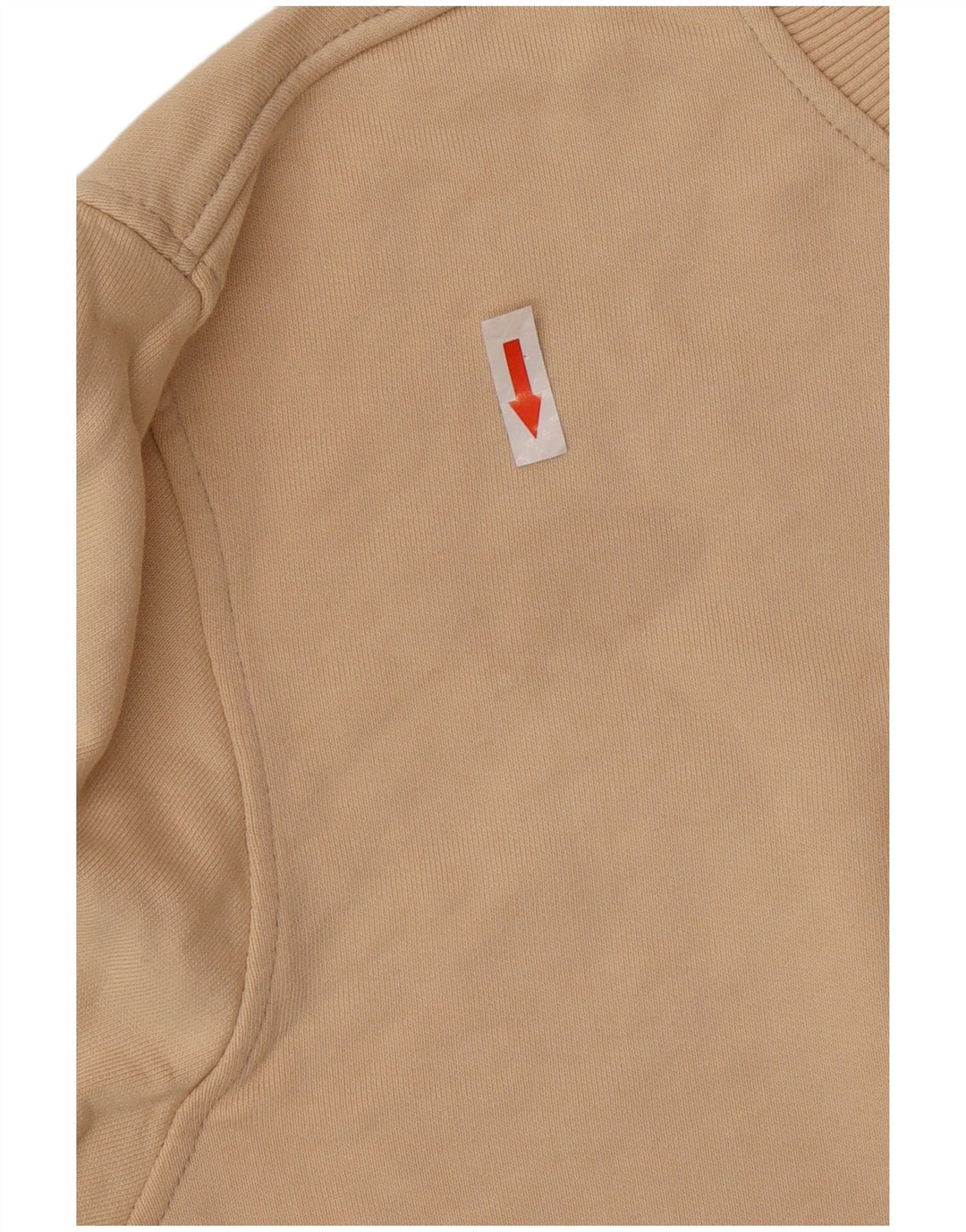 K-Way Mens Sweatshirt Jumper Large Beige Cotton