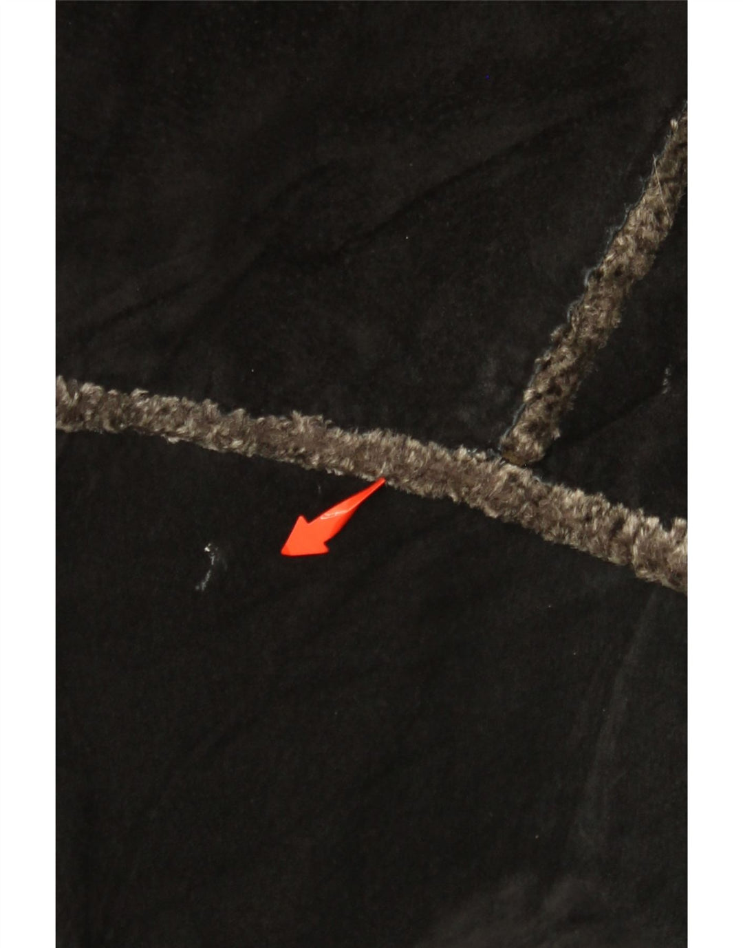 GIORGIO MOBIANI Mens Hooded Suede Jacket UK 44 2XL Black Leather