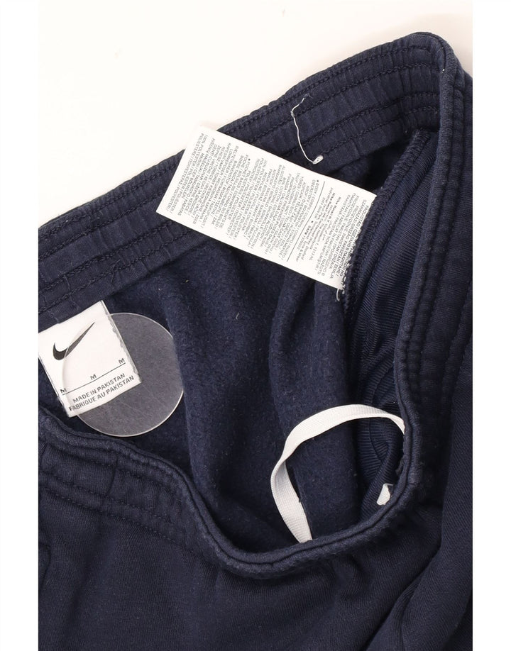 Nike Mens Tracksuit Trousers Joggers Medium  Navy Blue Cotton