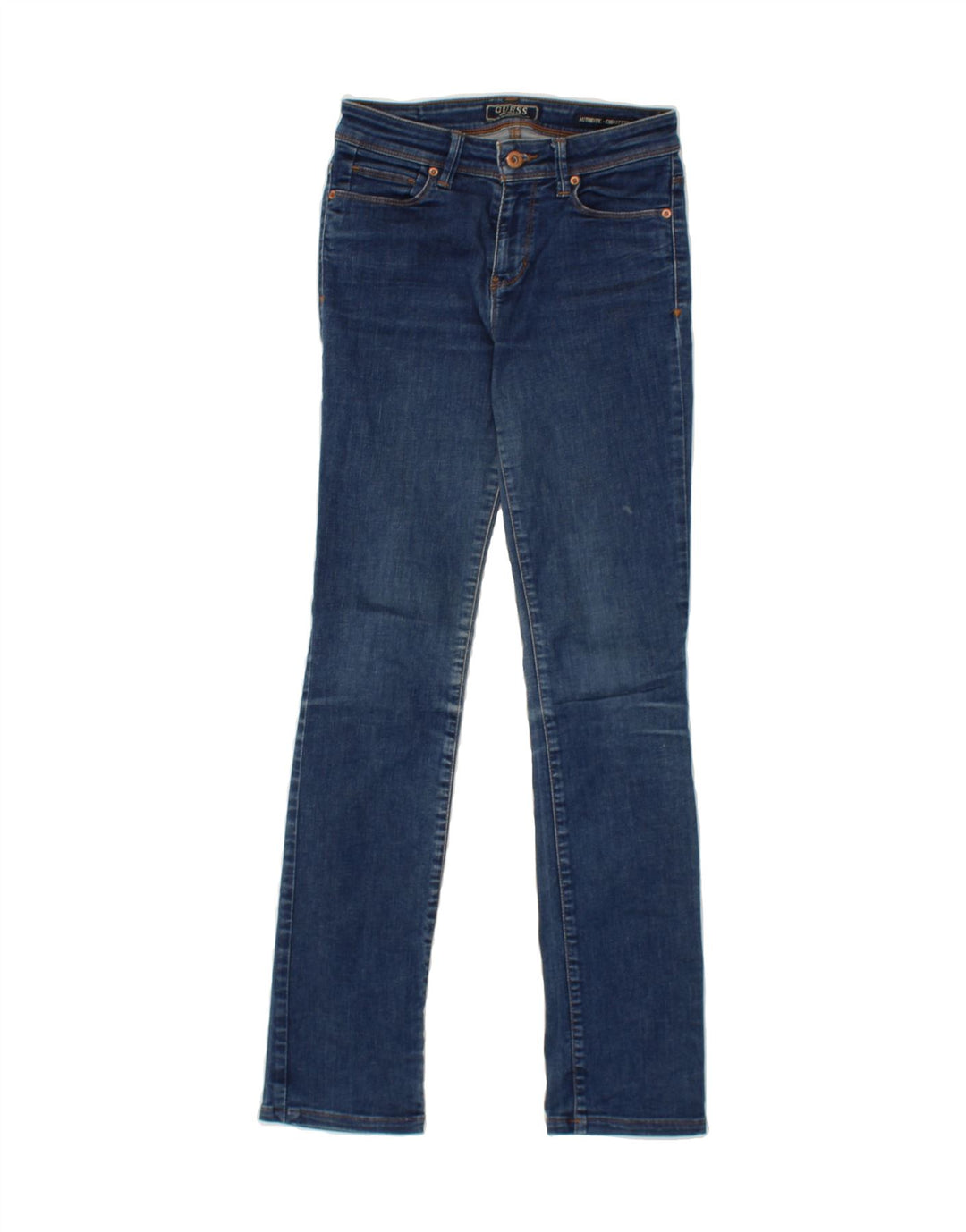 GUESS Womens Skinny Jeans W27 L30 Blue Vintage Guess and Second-Hand Guess from Messina Hembry 
