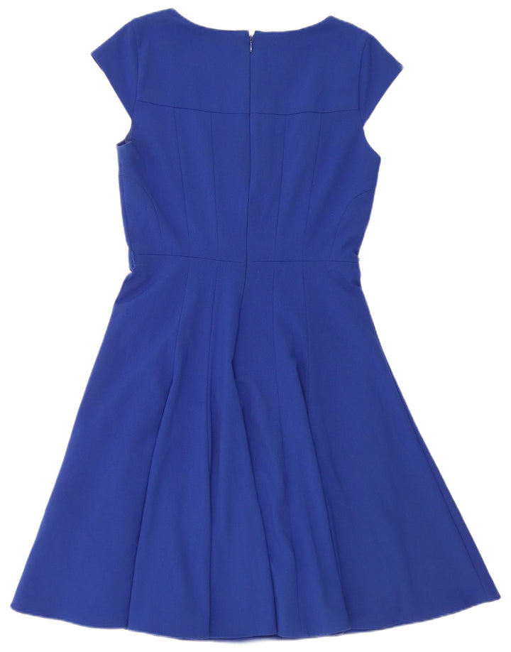 Calvin Klein Womens A-Line Dress US 6 Medium Blue