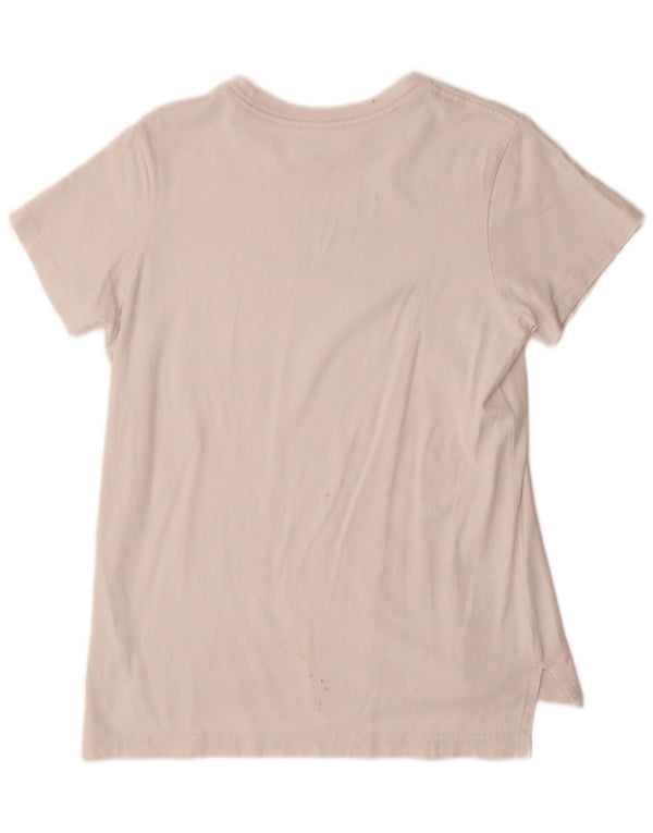 NIKE Girls Graphic T-Shirt Top 13-14 Years XL White