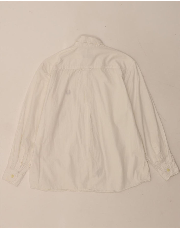 Fred Perry Boys Shirt 11-12 Years White Cotton
