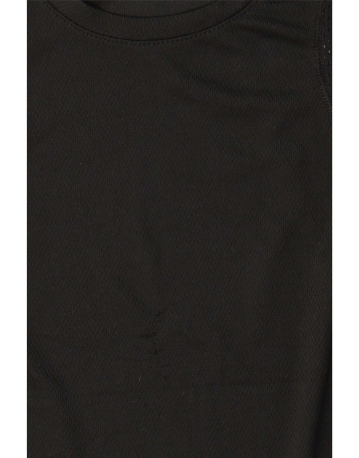 Nike Mens Dri Fit T-Shirt Top XS Black Polyester