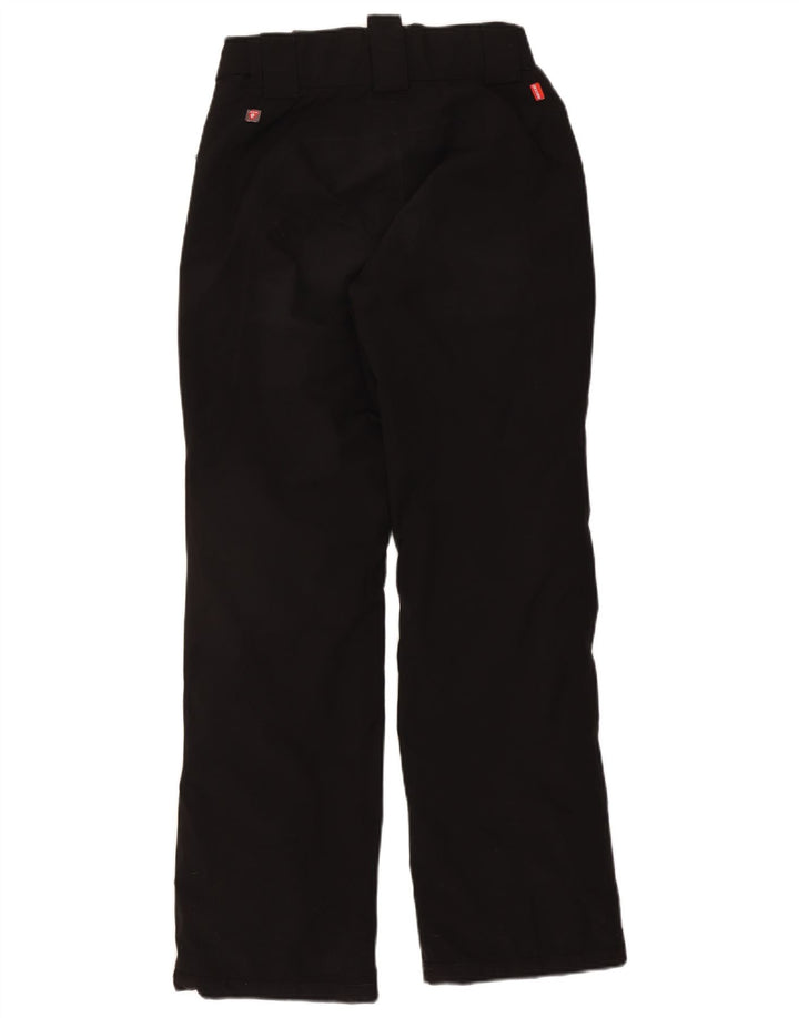 Helly Hansen Womens Ski Trousers UK 8 Small Black Polyester