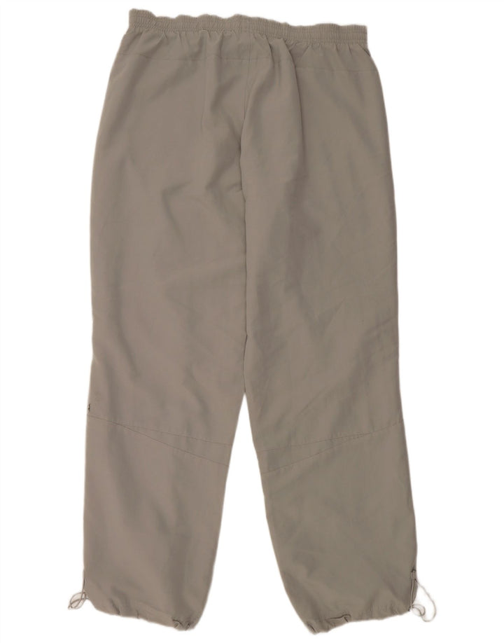 PUMA Mens Graphic Tracksuit Trousers Joggers Large Grey Polyester