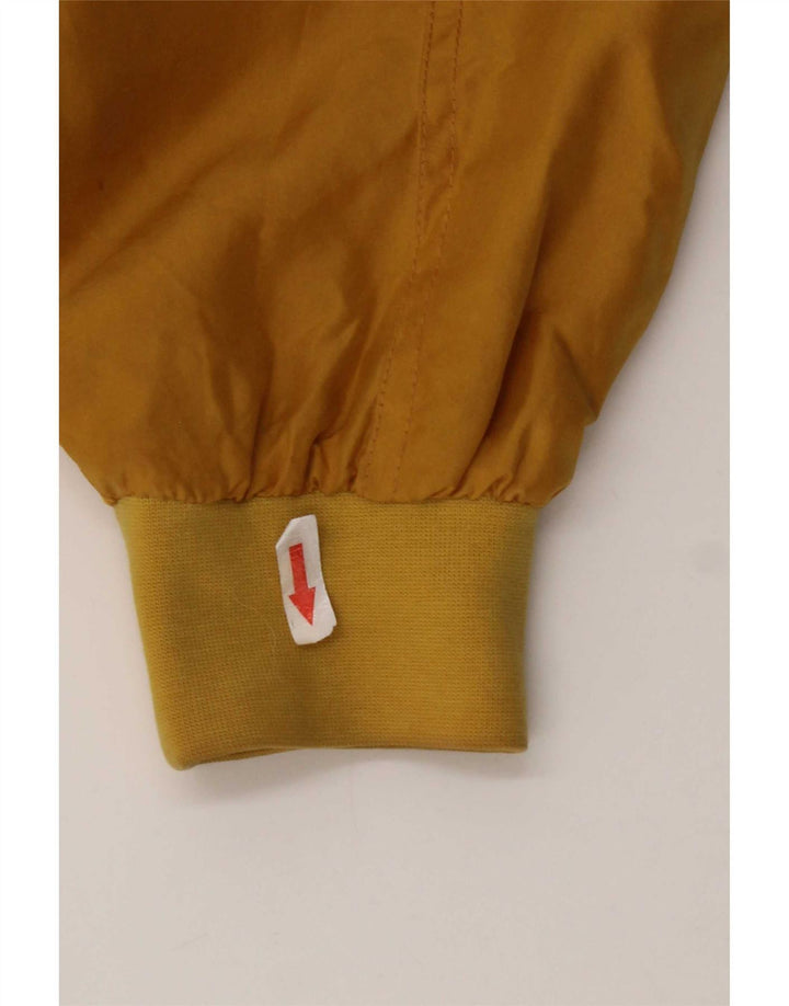 Jockey Mens Bomber Jacket UK 40 Large Yellow Silk