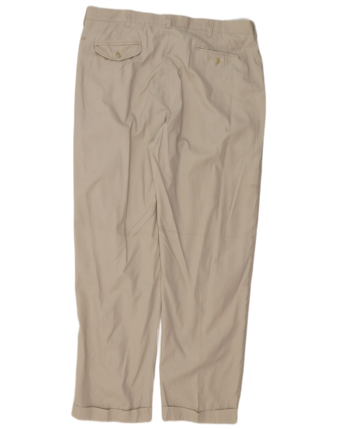 POLO RALPH LAUREN Mens Pegged Chino Trousers W38 L32 Beige Cotton