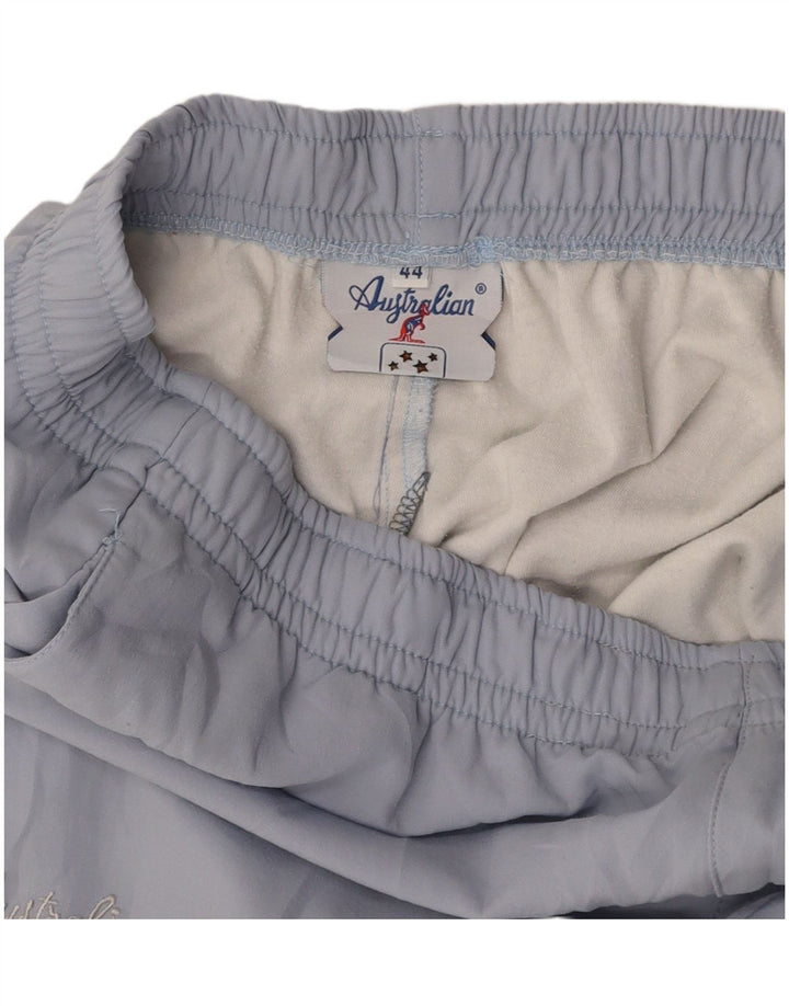 AUSTRALIAN L'ALPINA Womens Tracksuit Trousers IT 44 Medium  Blue