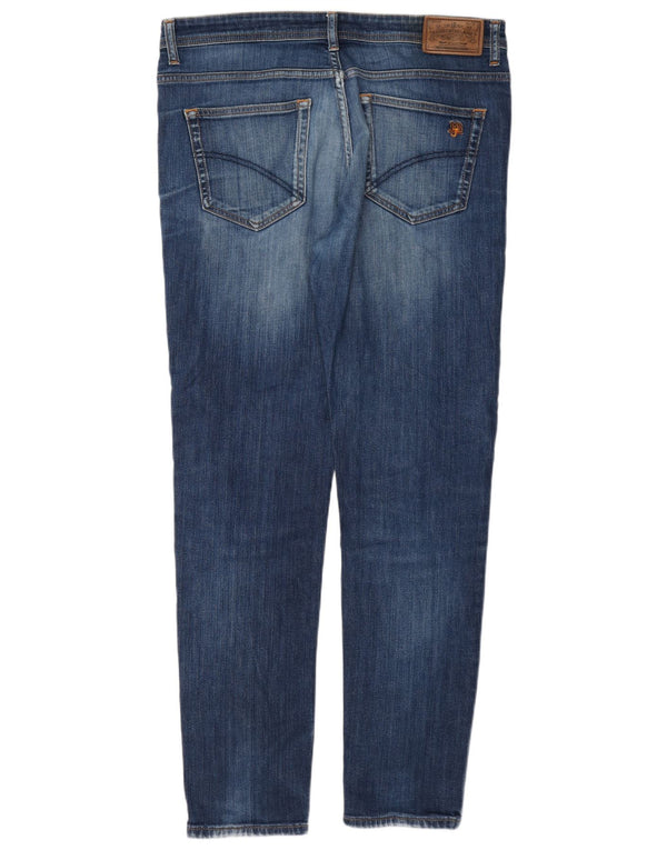 Harmont & Blaine Womens Narrow Fit Slim Jeans W36 L31 Blue Cotton