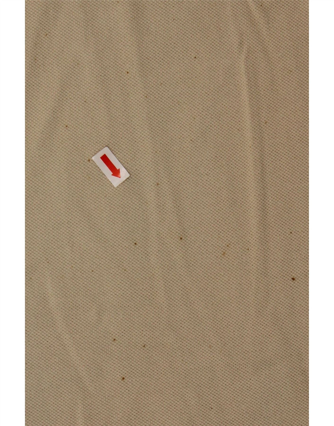 Kappa Mens T-Shirt Top Large Beige Cotton