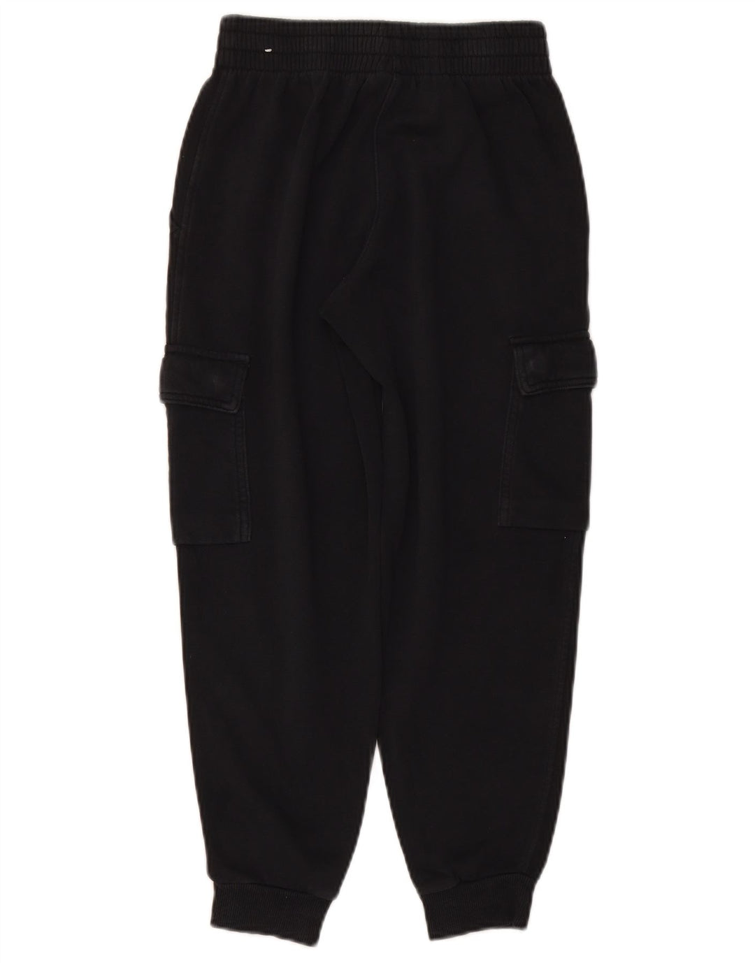 NIKE Boys Cargo Tracksuit Trousers Joggers 10-11 Years Medium Black Cotton