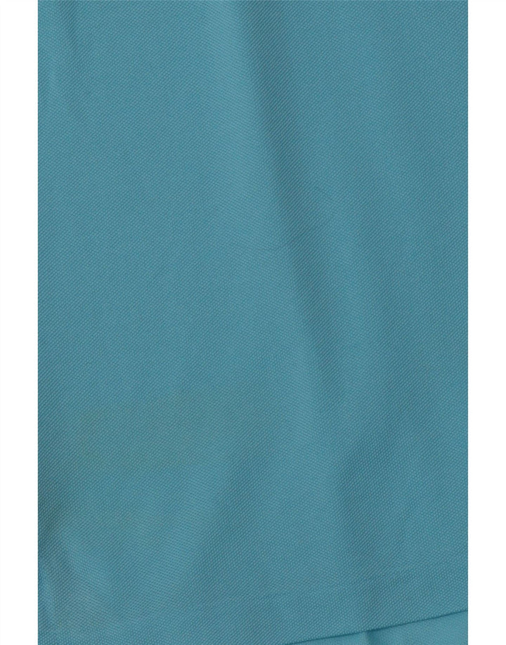 POLO RALPH LAUREN Mens Custom Fit Polo Shirt Large Blue Cotton