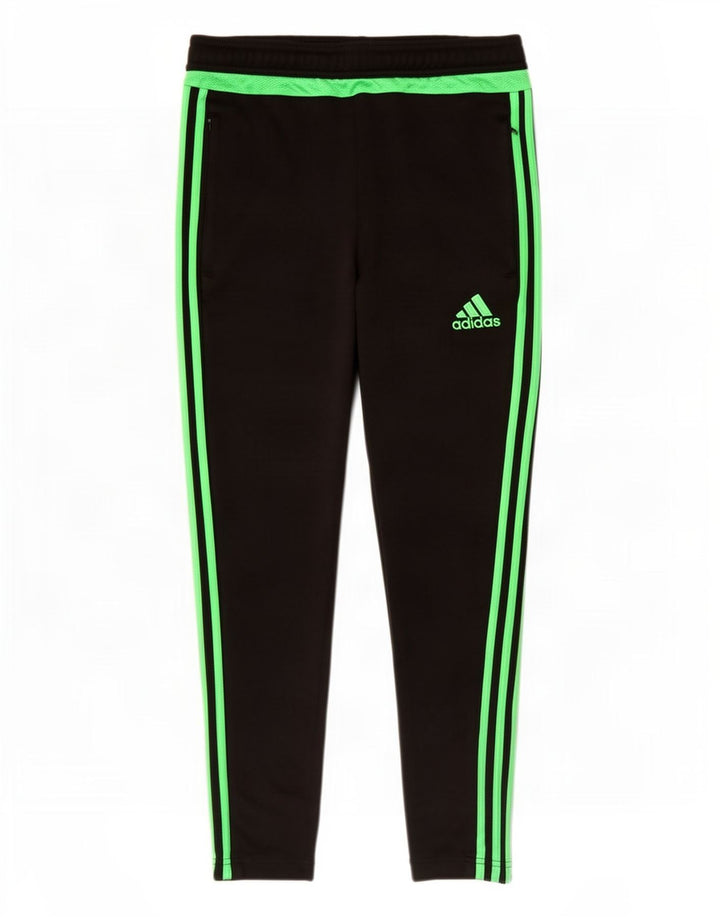 Adidas Mens Climacool Tracksuit Trousers Small Black Polyester