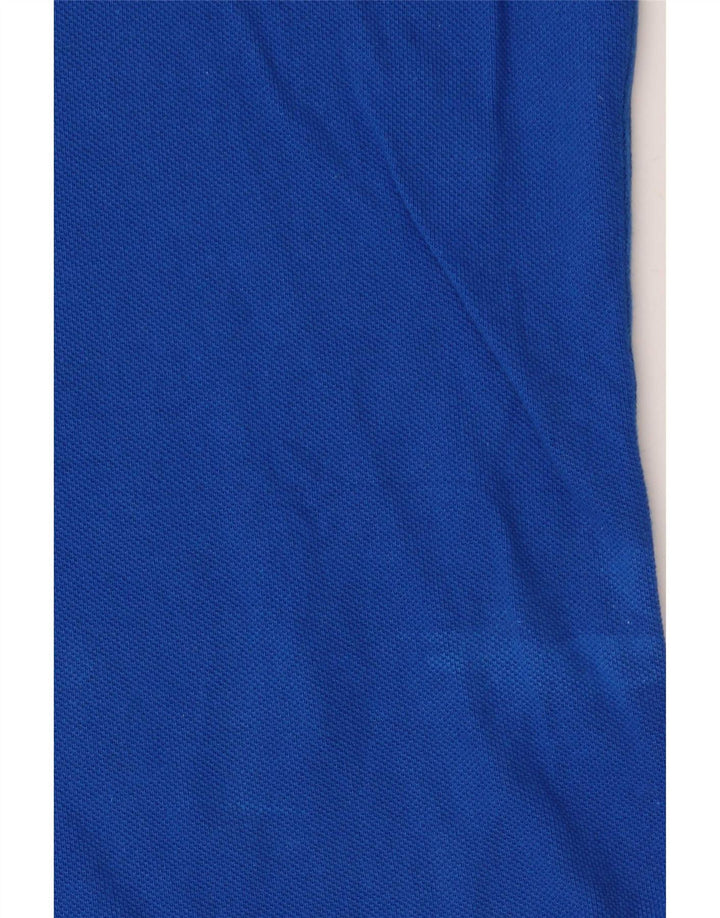 Superdry Mens Polo Shirt Medium Blue Cotton