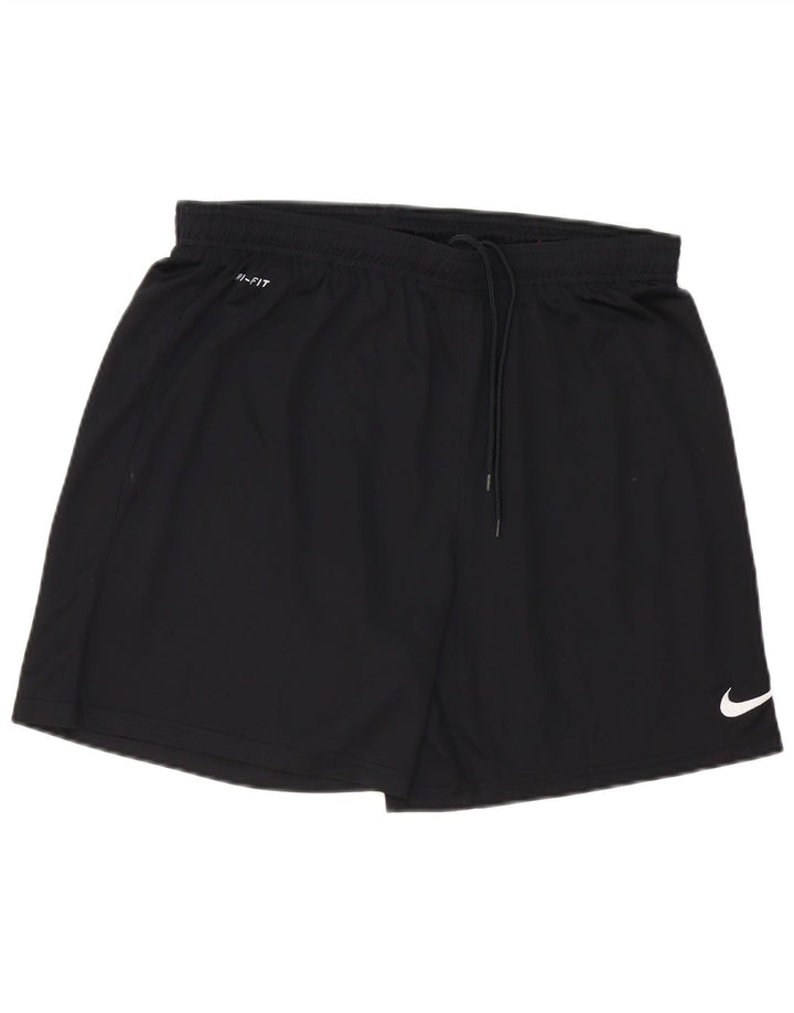 Nike Mens Dri Fit Sport Shorts Large Black Polyester