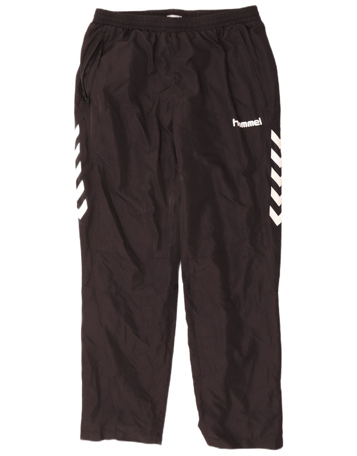 HUMMEL Mens Graphic Tracksuit Trousers XL  Black