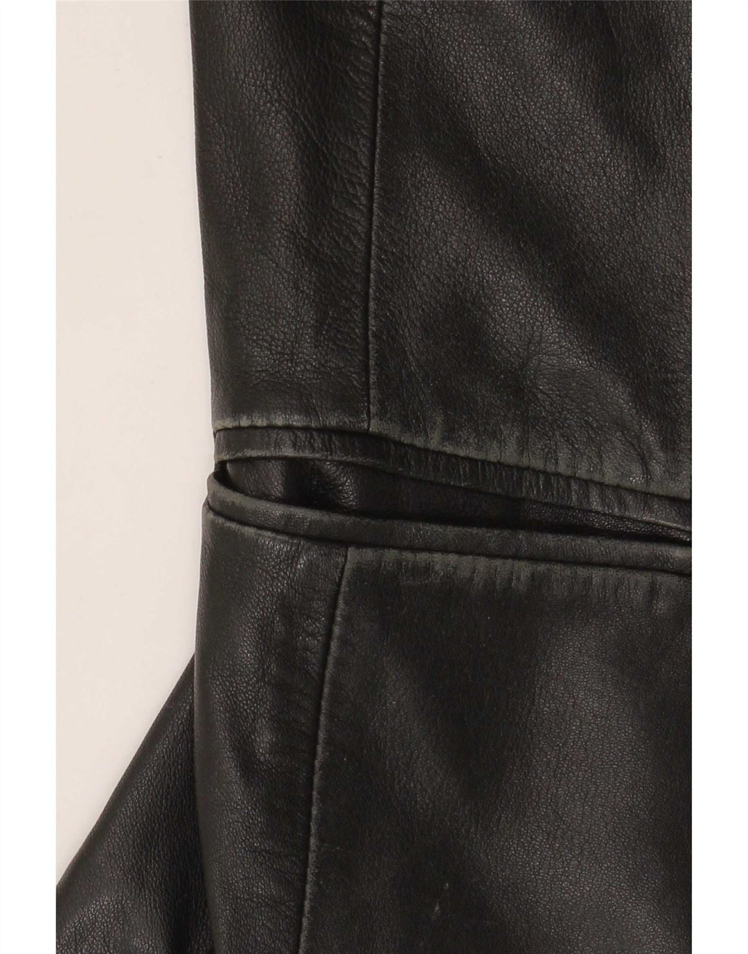 International Concepts Womens Leather Jacket US 6 Medium Black
