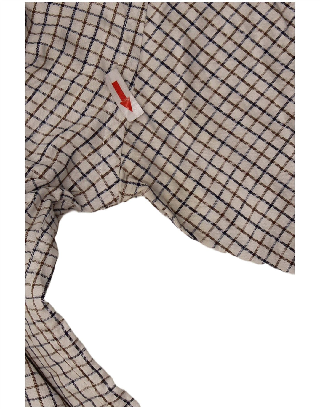 Gant Mens Regular Fit Shirt 2XL White Check Cotton