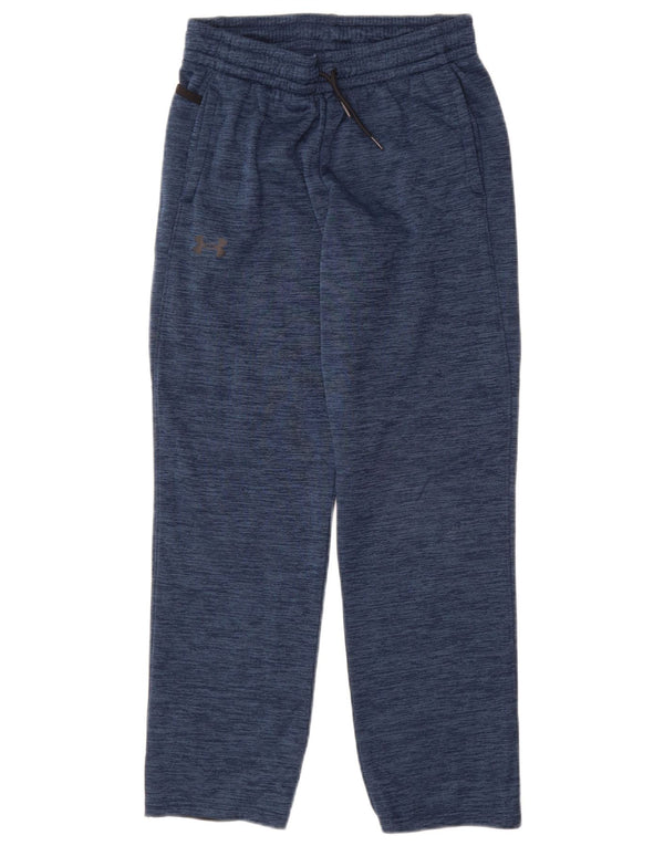 Under Armour Boys Cold Gear Tracksuit Trousers 11-12 Years Large Navy Blue